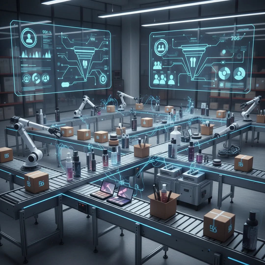 Jak działa automatyzacja marketingu hurtowni w branży beauty? - Profesjonalny interfejs systemu zarządzania