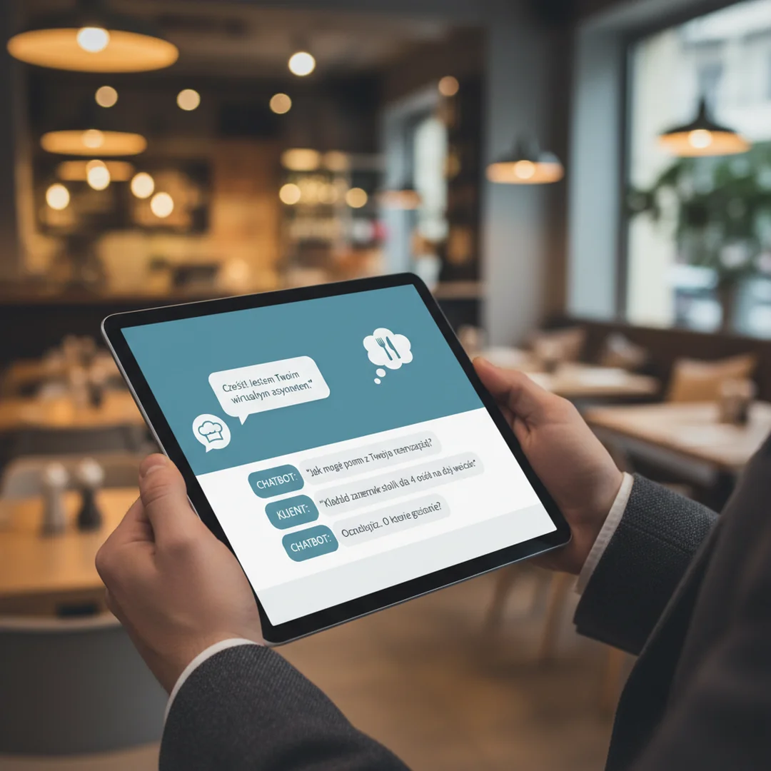 Jak działa chatbot dla restauracji i dlaczego go potrzebujesz? - Osoba korzystająca z aplikacji chatbota na telefonie
