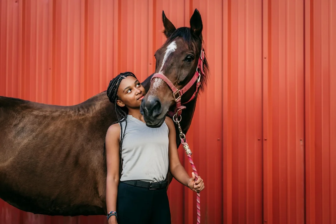Najlepszy chatbot do pozyskiwania leadów hurtowni – co wybrać? - african american, woman, horse, nature, portrait, barn, farm, equestrian, equine, animal, mammal