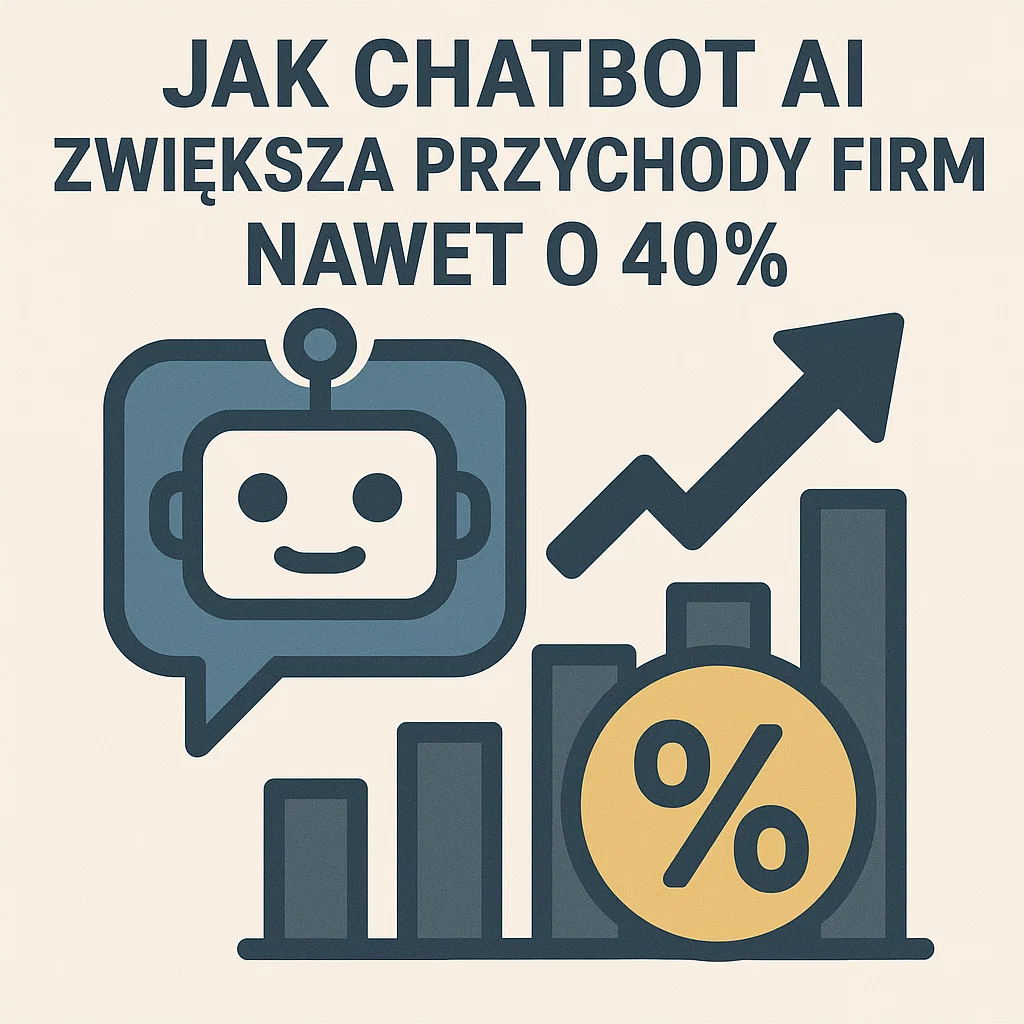 Jak chatbot AI zwiększa przychody firm nawet o 40%